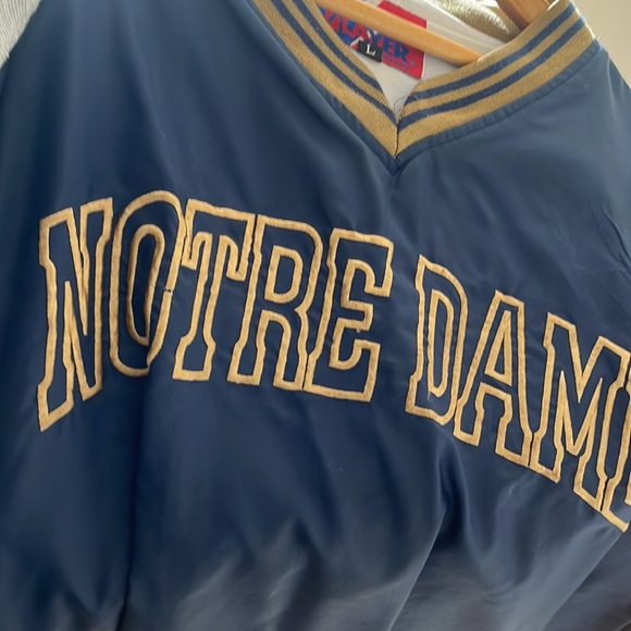 Pro Player Notre Dame large pull over jersey rain resistant - Picture 6 of 6